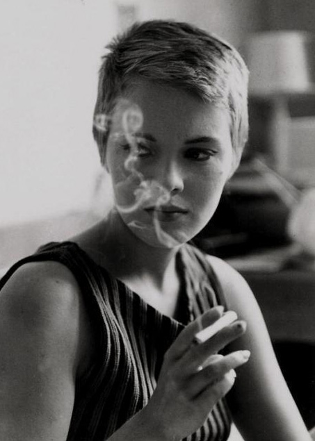The exquisitely beautiful Jean Seberg in BREATHLESS 1960 